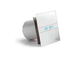 Cata E-150 GTH koupelnový ventilátor axiální s automatem, 10W/19W, potrubí 150mm, bílá 00902200