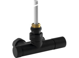 Sapho MONO ONE připojovací sada ventilů jednobodová, rozteč 50mm, provedení černá mat CP2052BS