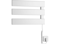 Aqualine ELVIS elektrický sušák ručníků 457x342x55 mm, 50 W, bílá EB480