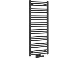 Bruckner ALBRECHT otopné těleso 500x1250 mm, středové připojení, černá mat 600.114.6