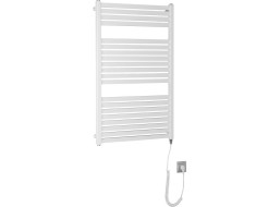 Aqualine TONDI-E elektrické otopné těleso rovné 600x970 mm, 400 W, bílá DE460T