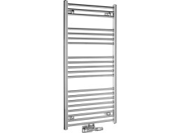 Aqualine ALYA otopné těleso rovné 600x1188mm, středové připojení, chrom LLS303
