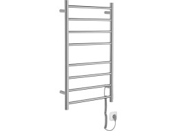 Sapho REDONDO elektrický sušák ručníků, kulatý, 500x900 mm, 75 W, nerez lesk ER220V