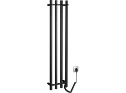Sapho PAPINADO elektrický sušák ručníků 263x1200mm, 85W, černá mat ER350