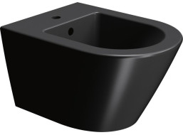 GSI KUBE X bidet závěsný 36x50cm, černá mat 9464126