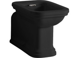 Kerasan WALDORF bidet stojící 37x65cm, černá mat 4120K7