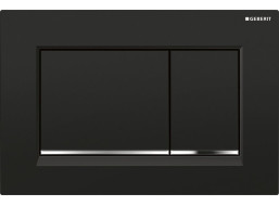 Geberit GEBERIT SIGMA30 ovládací tlačítko, černá lesk/chrom 115.883.KM.1