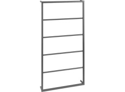 Sapho SKA nástěnný sušák ručníků 600x1150x100mm, černá mat SKA502