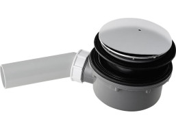 Kerasan RETRO vaničkový sifon, průměr otvoru 90 mm, krytka chrom 905601