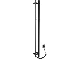 Sapho PAPINADO elektrický sušák ručníků 109x1200mm, 40W, černá mat ER340