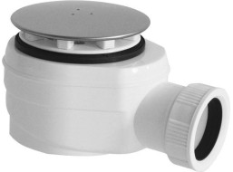 Polysan Vaničkový sifon, průměr otvoru 60mm, DN40, krytka chrom 1724C