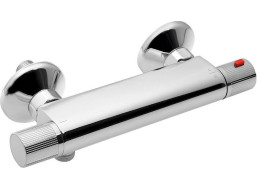Aqualine ACTION nástěnná sprchová termostatická baterie, chrom MB155