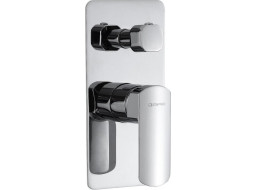 Sapho MIXONA podomítková sprchová baterie, 2 výstupy, chrom MG042