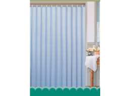 Aqualine Sprchový závěs 180x180cm, polyester, modrá 0201103 M