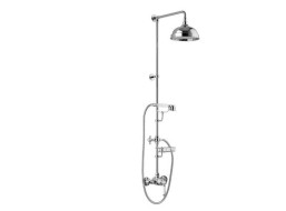 Sapho VIENNA sprchový sloup s pákovou baterií, mýdlenka, 1291mm, chrom VO138