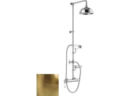 Sapho VIENNA sprchový sloup s pákovou baterií, mýdlenka, 1267mm, bronz VO139BR
