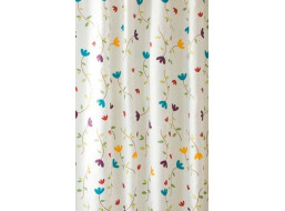 Aqualine Sprchový závěs 180x200cm, polyester, květovaný ZP007