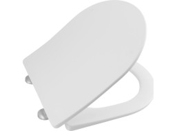 Aqualine VERMET WC sedátko, Soft Close, bílá VRS008