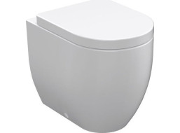 Kerasan FLO WC mísa stojící, 36x51, 5cm, spodní/zadní odpad, bílá 311601