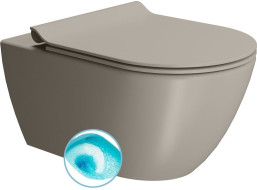GSI PURA závěsná WC mísa, Swirlflush, 36x55cm, tortora dual-mat 881505