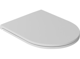 Isvea INFINITY WC sedátko, SLIM, odnímatelné, Soft Close, bílá mat 40KF0201I-S