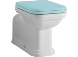 Kerasan WALDORF WC mísa stojící, 37x65cm, spodní/zadní odpad, bílá 411601