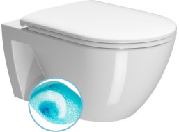 GSI PURA ECO závěsná WC mísa, Swirlflush, 36x55cm, bílá ExtraGlaze 880711
