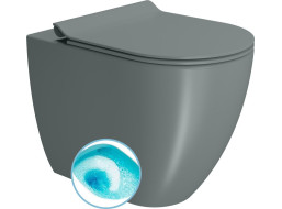 GSI PURA WC mísa stojící, Swirlflush, 36x55cm, spodní/zadní odpad, agave dual-mat 880304