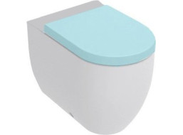 Kerasan FLO WC kombi mísa 36x60cm, spodní/zadní odpad, bílá 311701