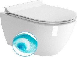 GSI PURA závěsná WC mísa, Swirlflush, 36x55cm, bílá ExtraGlaze 881511