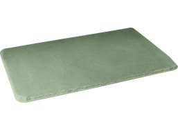 Gedy FUZZY koupelnová předložka, 50x80cm, 100% polyester, protiskluz, zelená 96FY508007
