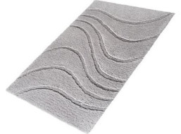 Ridder LA OLA předložka 60x90cm s protiskluzem, polyester, šedá 729307