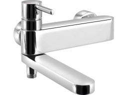 Sapho RHAPSODY nástěnná vanová baterie, otočné ramínko, chrom 5586