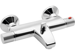 Aqualine ACTION nástěnná vanová termostatická baterie, chrom MB106