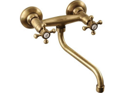 Sapho ANTEA nástěnná baterie, bronz 3066