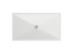 GSI Keramická sprchová vanička, obdélník 140x80x2cm, bílá mat 46140809