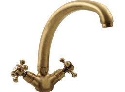 Sapho ANTEA stojánková dřezová baterie, výška 265mm, bronz 3116