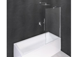 Polysan MODULAR SHOWER vanová zástěna 1000x1500mm, čiré sklo BMS1-100