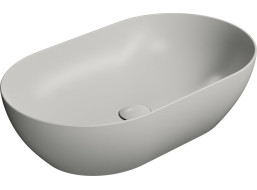 GSI PURA keramické umyvadlo na desku 60x37cm, cenere mat 883417