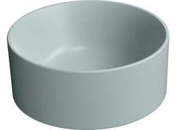 GSI KUBE X keramické umyvadlo na desku, průměr 32cm, ghiaccio mat 943515