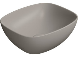 GSI NUBES keramické umyvadlo na desku 40x35cm, tortora mat 978505