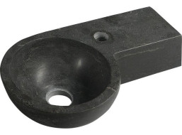Sapho BLOK kamenné umývátko 40x23cm, antracit 2401-32