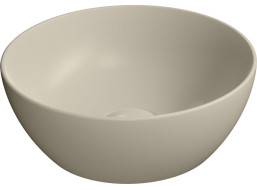 GSI PURA keramické umyvadlo na desku, průměr 32cm, creta mat 885408