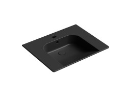 GSI COMMUNITY keramické umyvadlo 70x55cm, černá mat 7633126