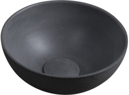 Sapho MINOR betonové umývátko na desku, Ø 26cm, antracit MR26016