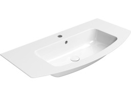 GSI PURA keramické umyvadlo Slim oblé 102x52cm, bílá ExtraGlaze 8825111