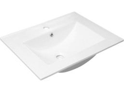 Sapho SLIM keramické umyvadlo, nábytkové, 60x46cm, bílá 1601-60