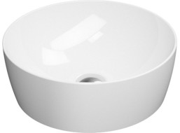 GSI NUBES keramické umyvadlo na desku průměr 40cm, bílá ExtraGlaze 903911