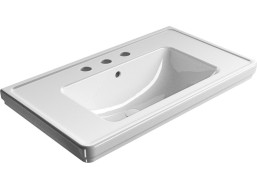 GSI CLASSIC keramické umyvadlo 90x50cm, 3 otvory, bílá ExtraGlaze 8788311