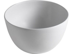Sapho DOME keramické umyvadlo na desku, Ø 45, 5cm, bílá WH030